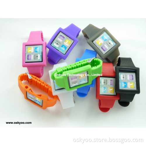 Silicone Case for iPod Nano Sport Bands (C9603)